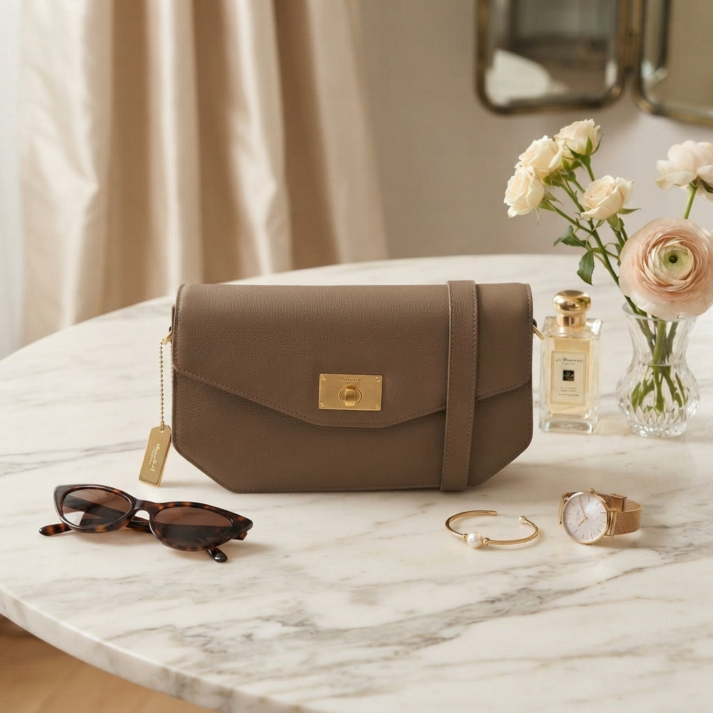Moncrief Brown Taylor Shoulder Bag