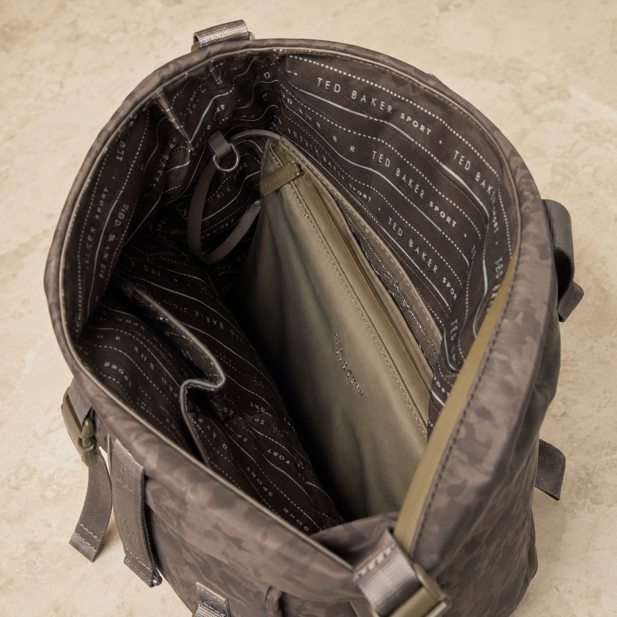 Ted Baker Sport Walnut Shadow Backpack