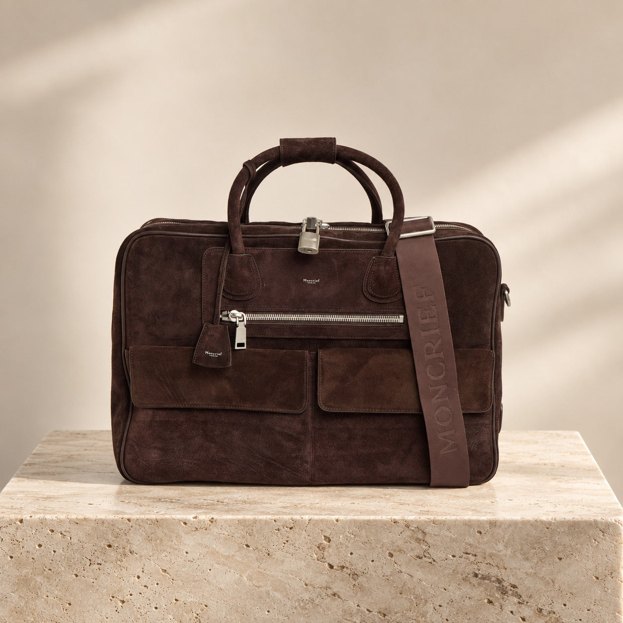 Moncrief Dark Brown Weekender Grab Bag
